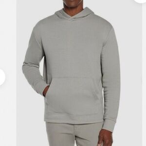 Express Men's Kangaroo Pocket Easy Care Soft Knit Textured Hoodie Medium NWT